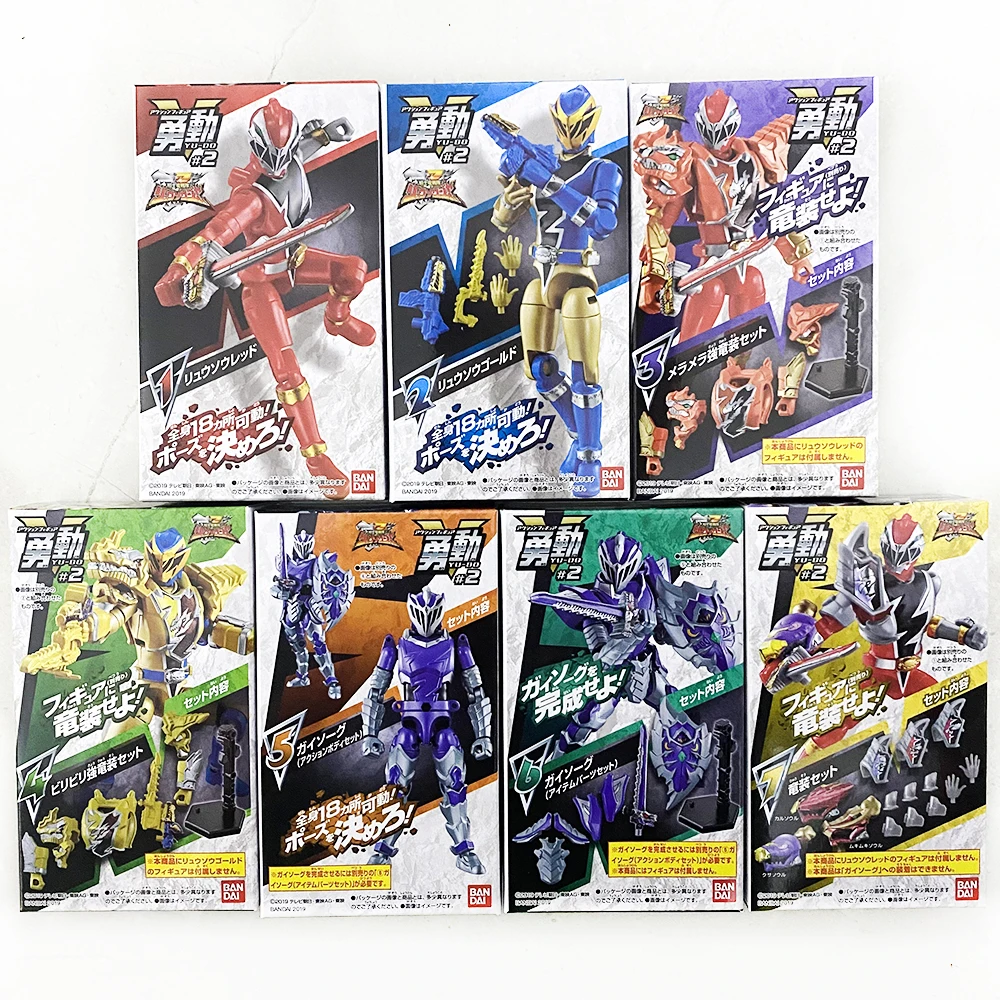 Экшн-фигурка DX серии Super Sentais KISHIRYU SENTAI RYUSOULGER шарнирная подвижная модель сборная