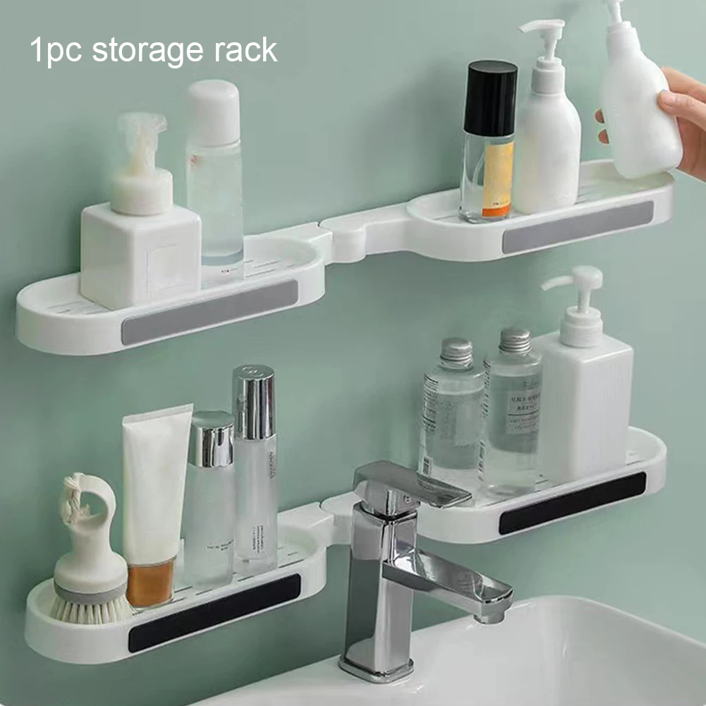 

Стойка для хранения шампуня для душа, туалета, ванной комнаты, настенная многофункциональная мочалка, домашний пробойник для мыла, свободный вращающийся кухонный