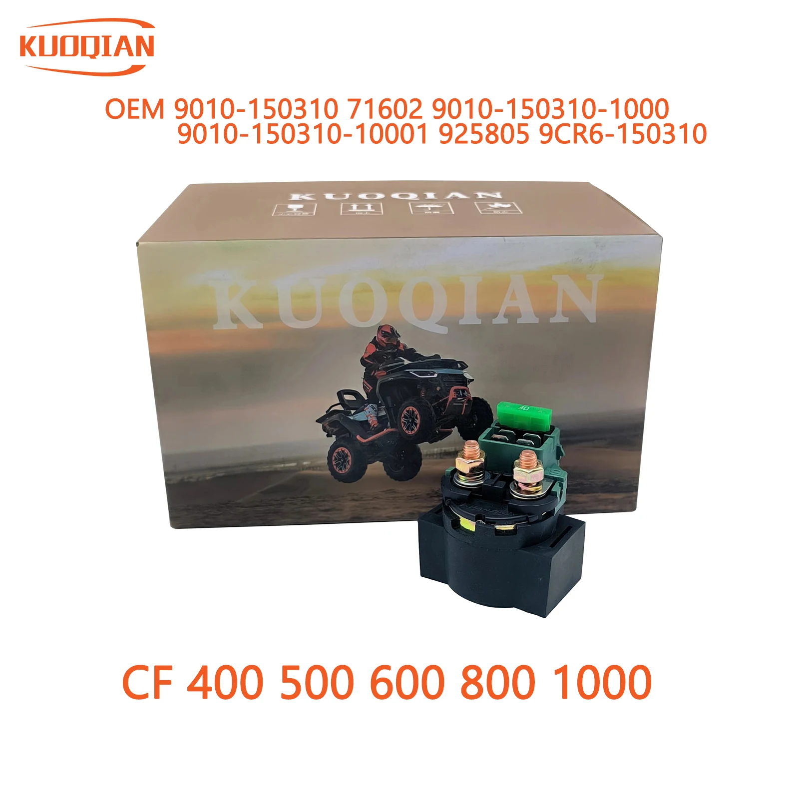 

Оригинальное реле стартера CF 500 ATV, запасная часть 9010-150310 9010-150310-1000,9010-150310-10001,925805,9CR6-150310,CF-9