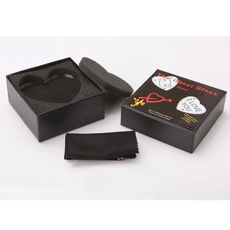 The Ghost Glass - Heart Magic Tricks Predict Selected Card Prediction Magia Крупным планом Уличные иллюзии Уловка