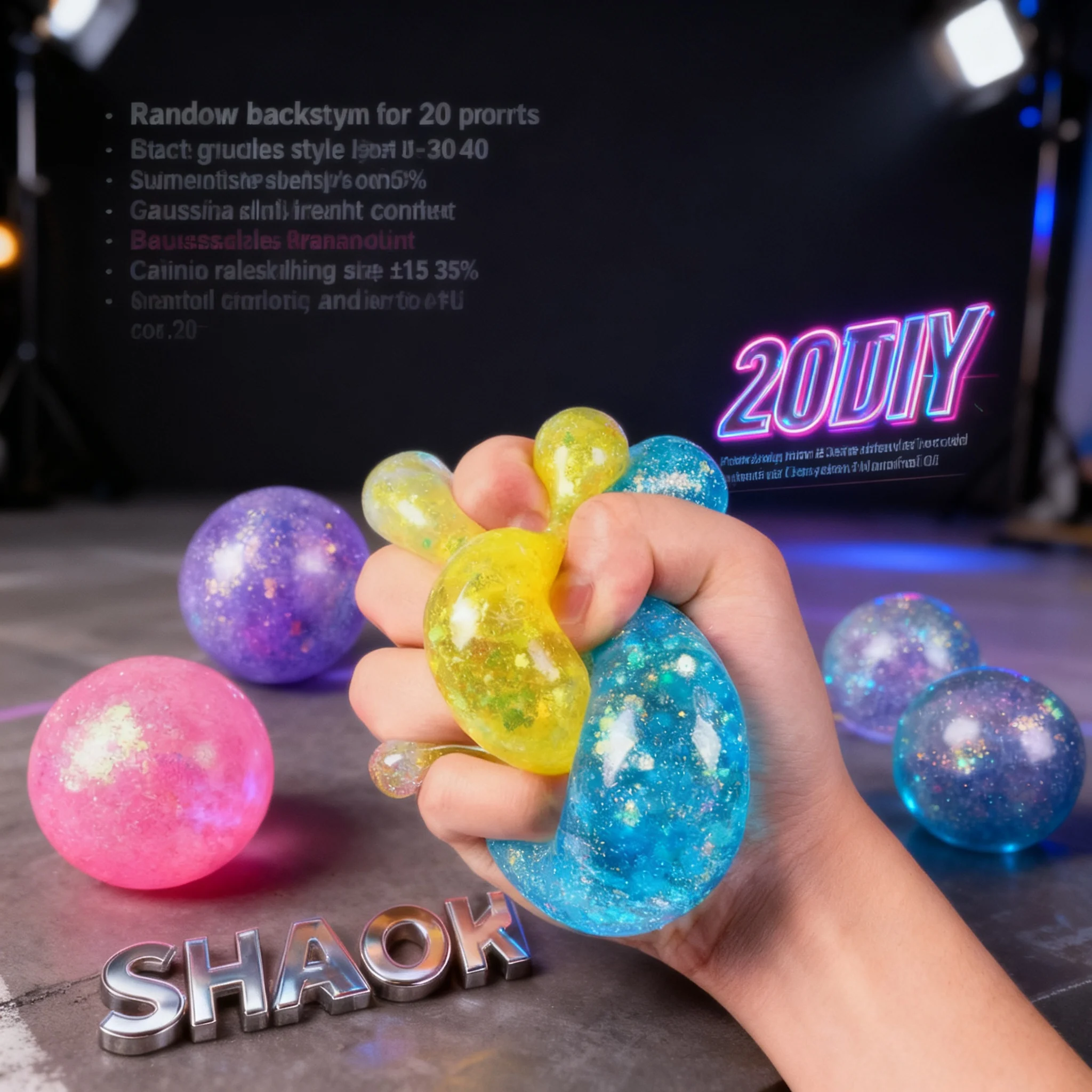 Фото Новинка 2026: Хит продаж! Круглая игрушка-антистресс «Мальтезе» со звуком при сжатии, мячик для снятия стресса для взрослых №1
