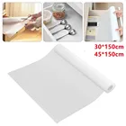 Многоразовые вкладыши для полки коврик в шкафчик коврик для ящика влагостойкий Водонепроницаемый пылезащитный Противоскользящий бумажный коврик для холодильника кухонного стола