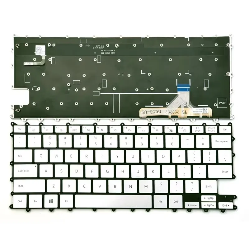 Клавиатура с подсветкой для Samsung Galaxy Book Flex NP730QDA NP730QDA-KA1US NP730QCJ