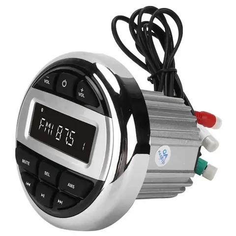 Морской водонепроницаемый радиоприемник, FM/AM, 12 В, 50 Вт - изображение