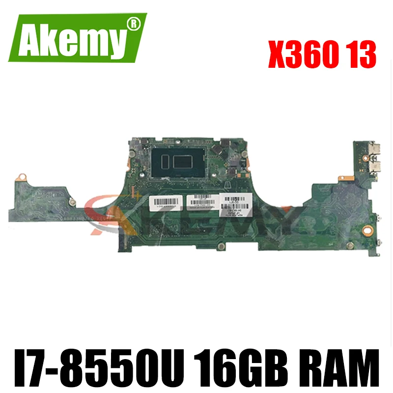 

Материнская плата для ноутбука Hp Spectre x360 13 Series со штативом 16 Гб ОЗУ DA0X33MBAF0 941884-601 100% протестирована Быстрая доставка
