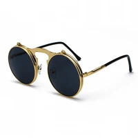 steampunk sunglasses clamshell sunglasses for men vintage large frame sunglasses man