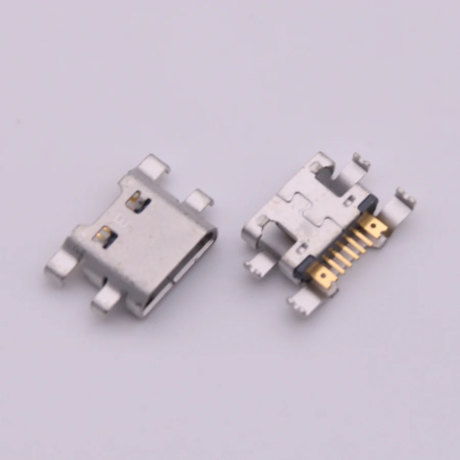 10Pcs USB Charging Dock Plug Charger Port Connector For LG Q6 Plus M703 M700 US700 X600 Q6Plus X400 K420 K428 SU640 Micro Jack - купить по