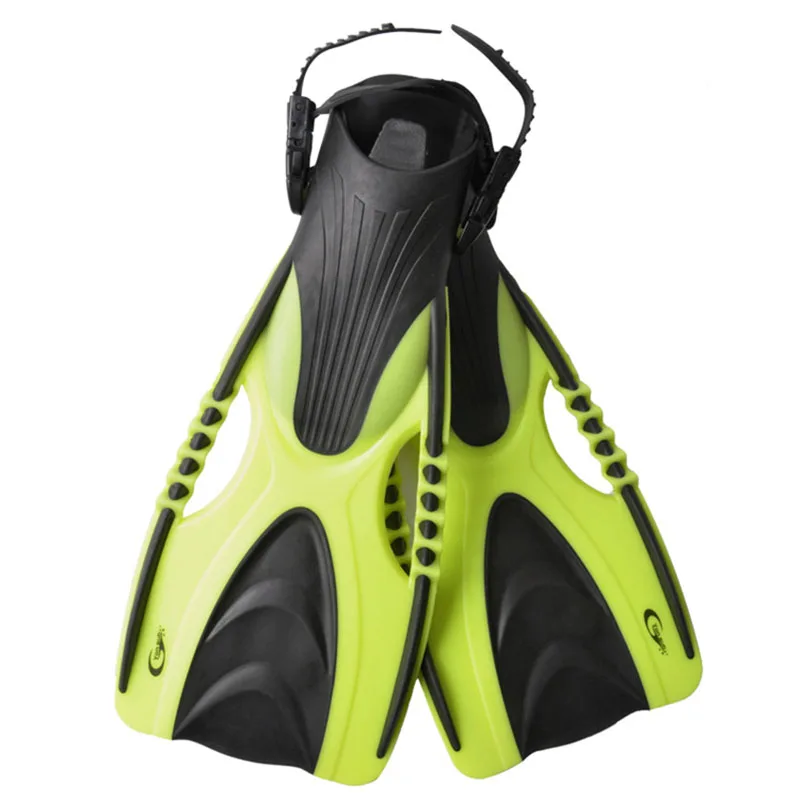 2022 new fins adjustable long fins diving fins snorkeling diving suit deep diving