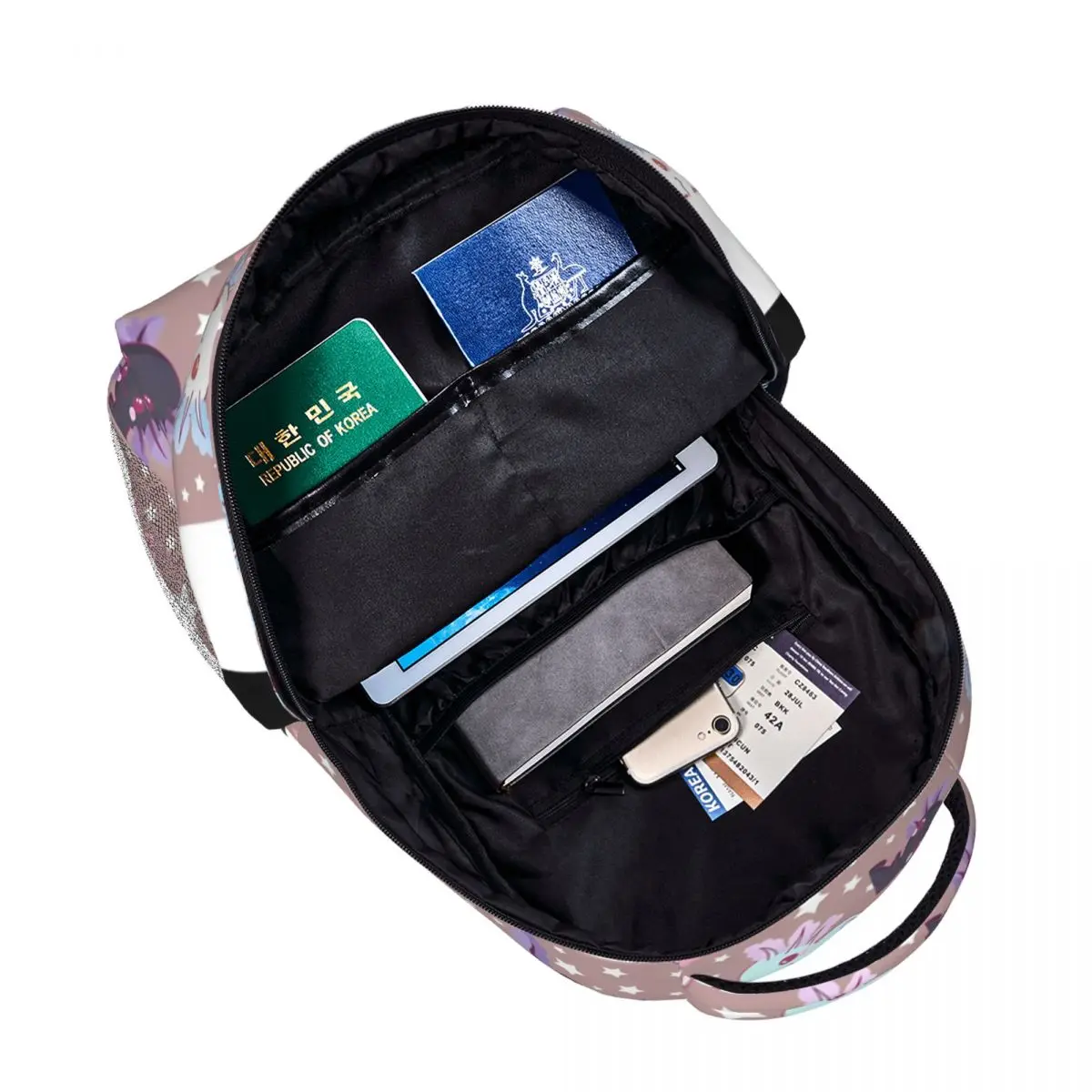 Рюкзак Kawaii с рисунком аксолотля для мужчин и женщин модный студенческий деловой