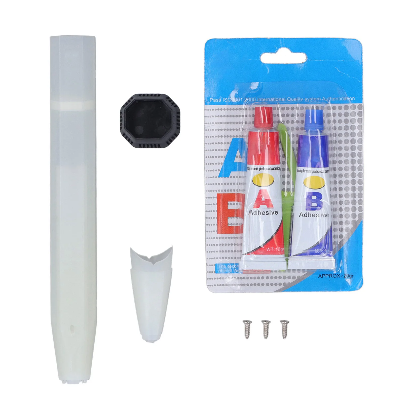 Пластиковая ручка для ракетки бадминтона съемная летучей мыши нейлоновая