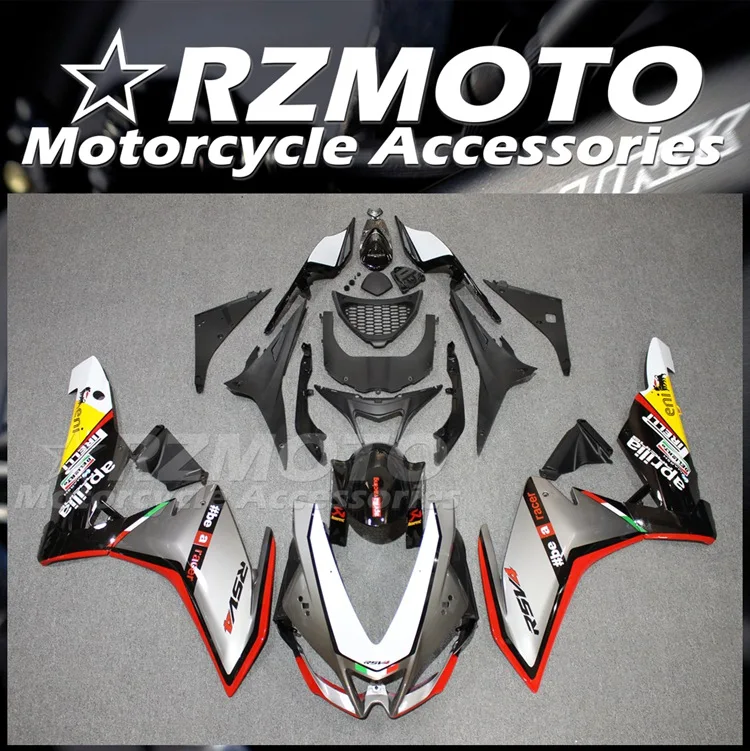 

Новый комплект обтекателей из АБС-пластика подходит для Aprilia RSV4 1000 2009 2010 2011 2012 2013 09 10 11 12 13 14 Комплект кузова красный серый