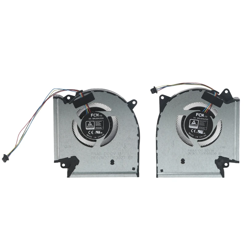 

for ROG Strix 2021 Scar 15 Laptop CPU Cooling Fan 12V 1A 4pin GPU Radiator