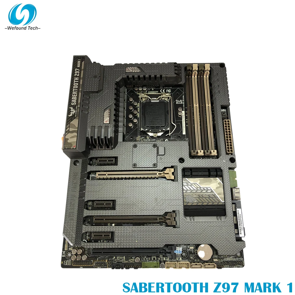 

Для ASUS SABERTOOTH Z97 MARK 1ATX настольная материнская плата Z97 LGA1150 поддержка Core i7/i5/i3/Pentium/Celeron 100% протестирована Быстрая доставка