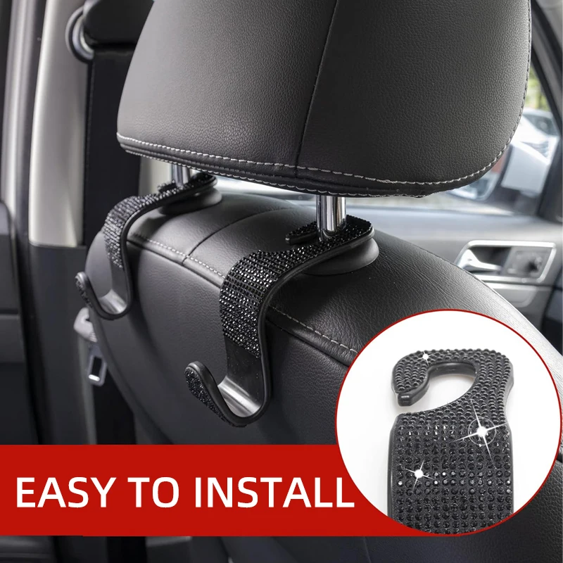 Крючок на подголовник сиденья автомобиля 4 шт. вешалка органайзер для хранения