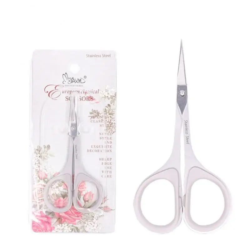 

Eyelash Extension Tool Scissors For Eyelashes Eyebrow Trimming Scissors Elbow Scissors Double Eyelid Stickers Beauty Scissors