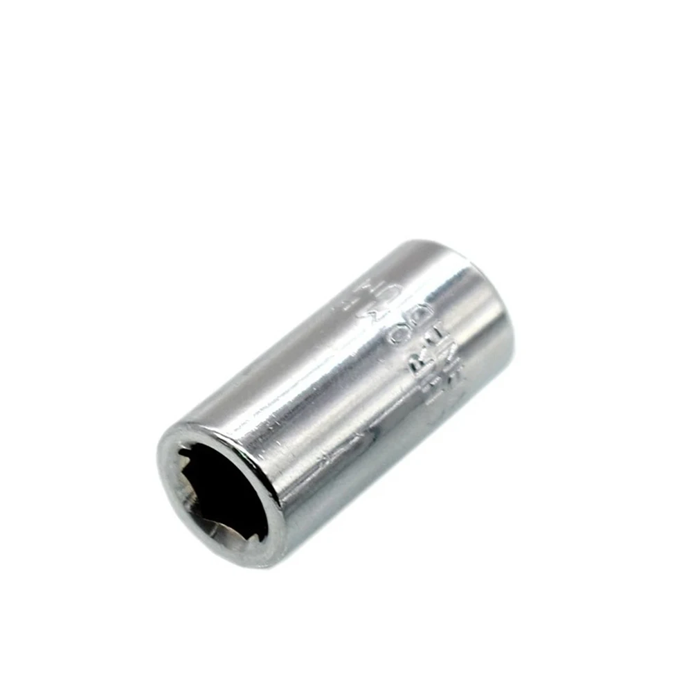 

4pcs 1/4\" Ratchet Socket Head Square Drive To Hex Socket Bits Converter Screwdriver Bit Adapter 6.3mm Series Screwdriver Socket