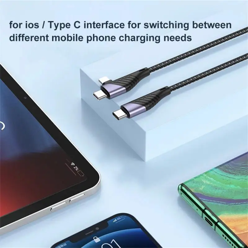

Type C Usb-c To Usb C Charging Wire Pd 65w 20w Test 1 Test 2 Cable For Samsung S20 For Iphone For Macbook Charging Wire A B