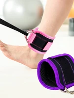 one piece cable machine ankle strap padded gym cuff for rebate glute workout leg extensions and hip abductors