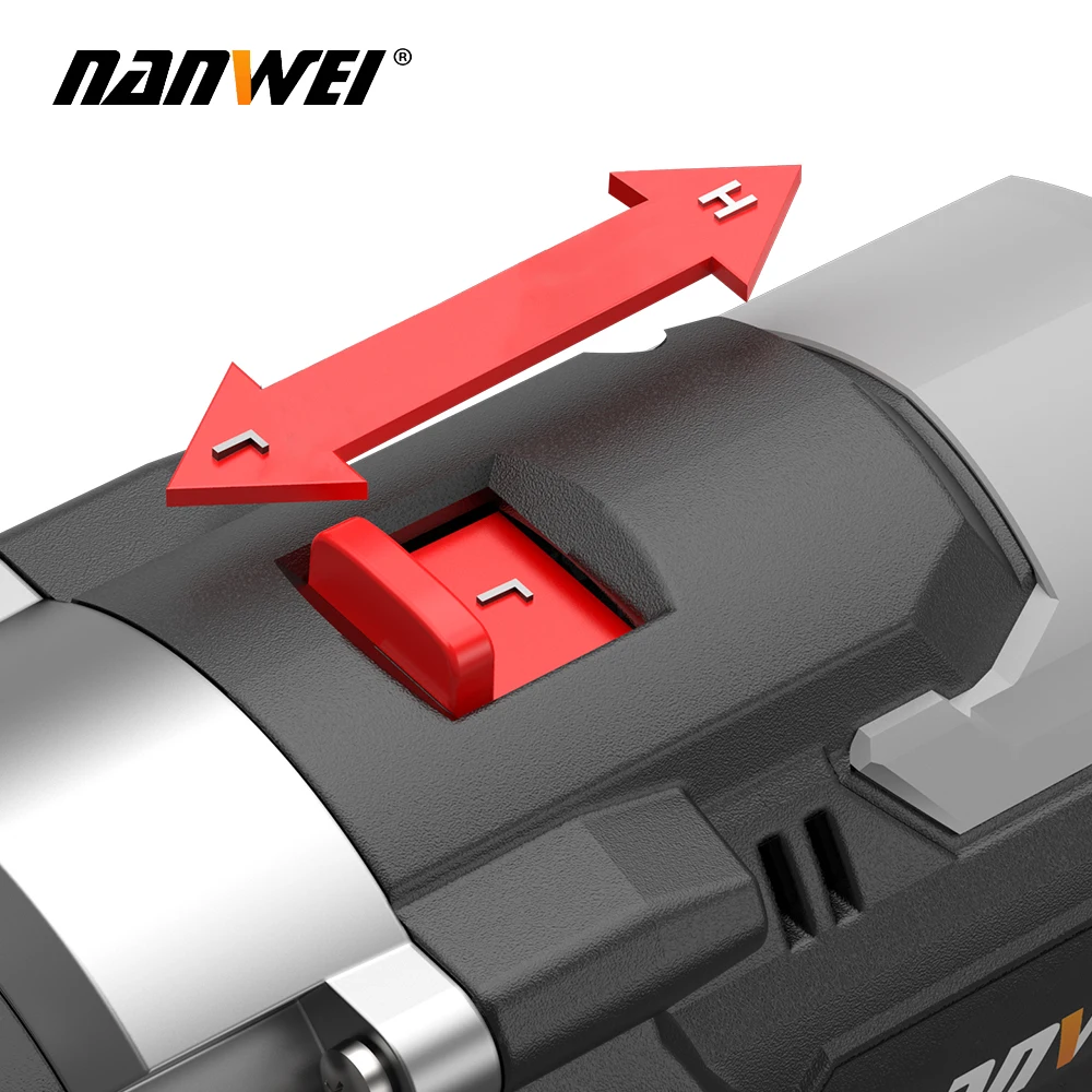 Бесщеточная Ударная дрель литий-ионный аккумулятор 200 нм 21 в инструмент для