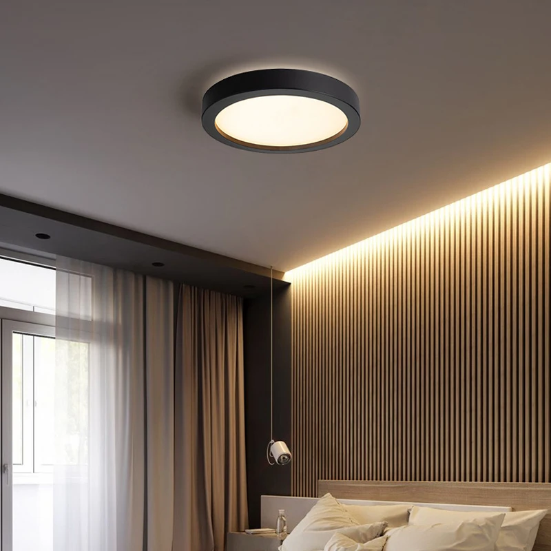 

Современные Простые светодиодные потолочные светильники для гостиной, спальни, круглые потолочные светильники с поверхностным креплением, новое домашнее комнатное освещение, декоративные светильники