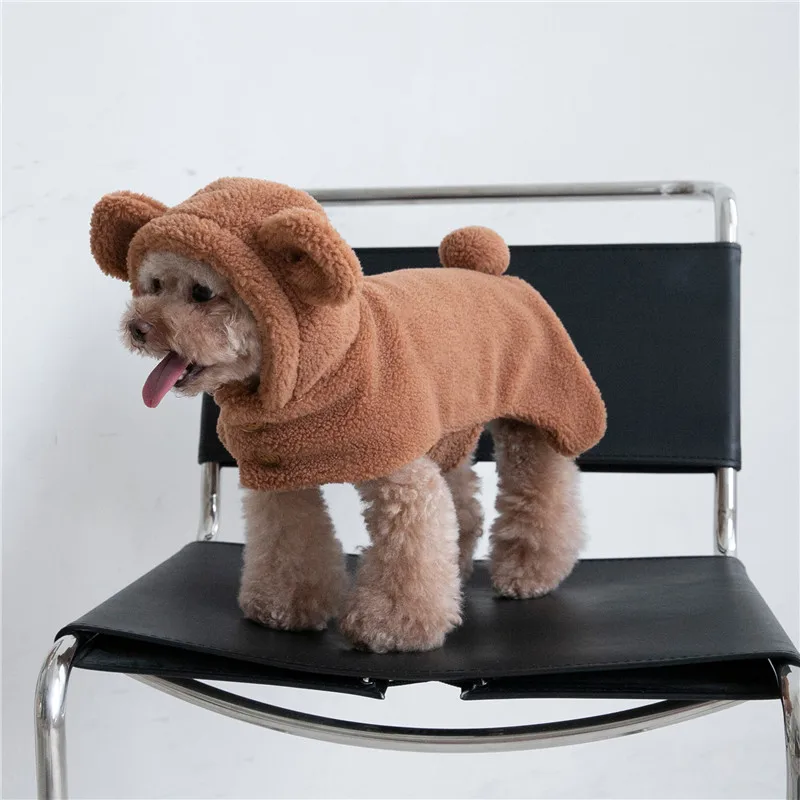 

Funny Dog Clothes Puppy Clothing Winter Dog Cloak Trench Schnauzer Pomeranian Chihuahua Yorkies Small Dog Costumes Coat Outfit