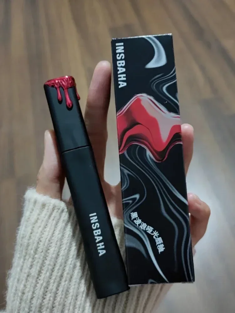 INSBAHA Косметика Черная волна Матовая бархатная помада с антипригарным покрытием