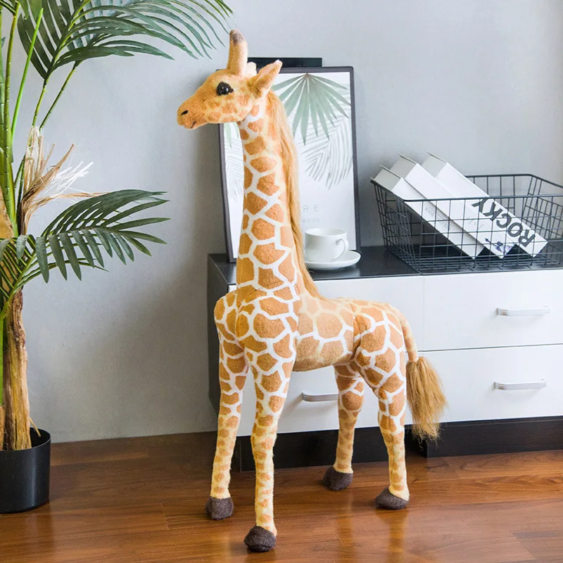 

Simulation Giraffe Plush ToyLarge Giraffe Doll Kids Toy Xmas Gift b2786
