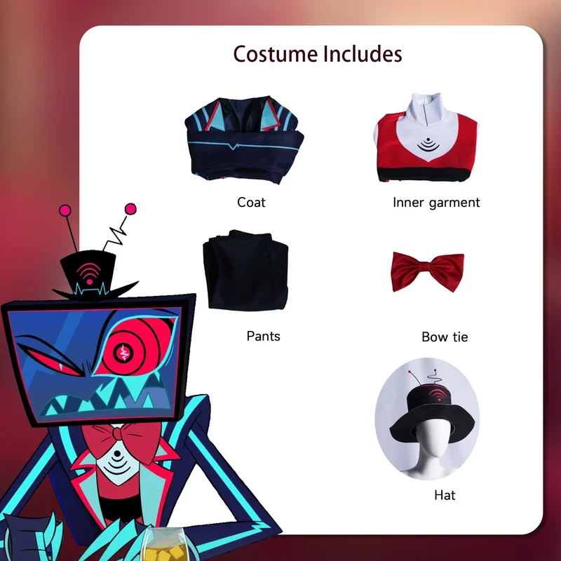 Костюм для косплея аниме Чарли морнинстар костюм женщин и мужчин пиджак штаны