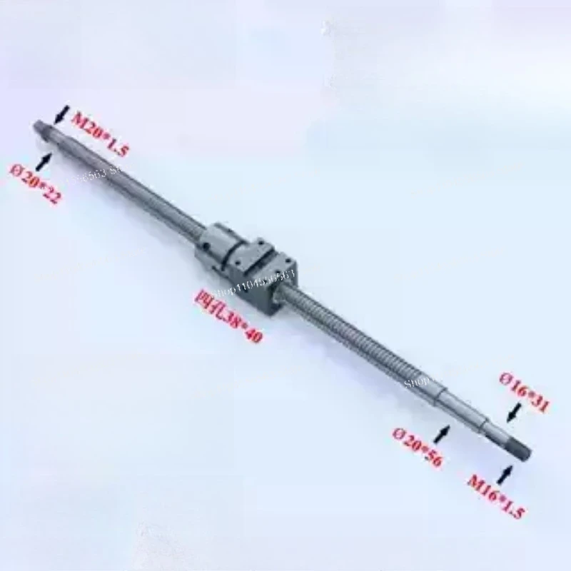 Фото Шариковый винт станка TK36, шариковый винт по оси x 2505 L436 №1