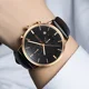 2022 Quartz Chronograph Watch Men Top Brand Luxury Big Dial Leather Male Wristwatch Casual Belushi Luminous Business Men Watches Other Image