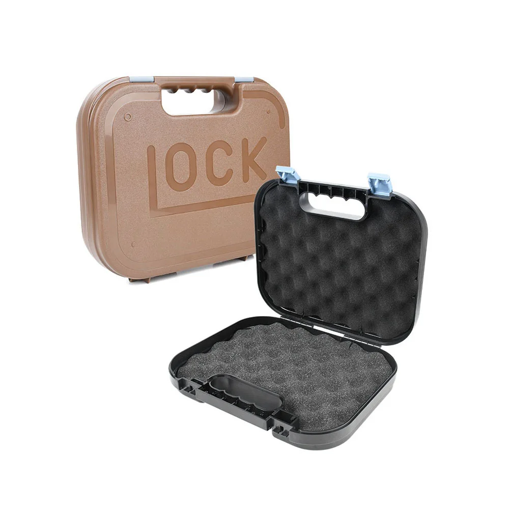 

Outdoor Glock Glock storage box P1/P4 portable tool box ABS sponge foam fall proof