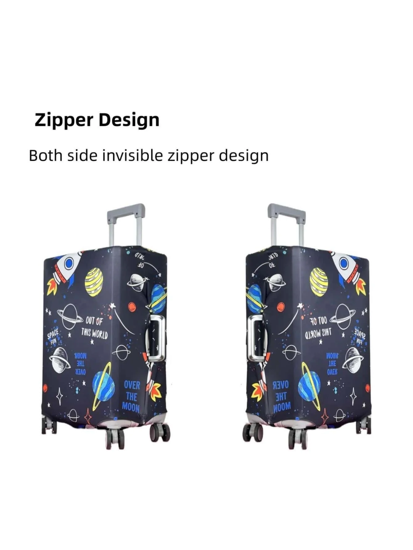 Эластичный полиэстеровый чехол для багажа защитный органайзера путешествий