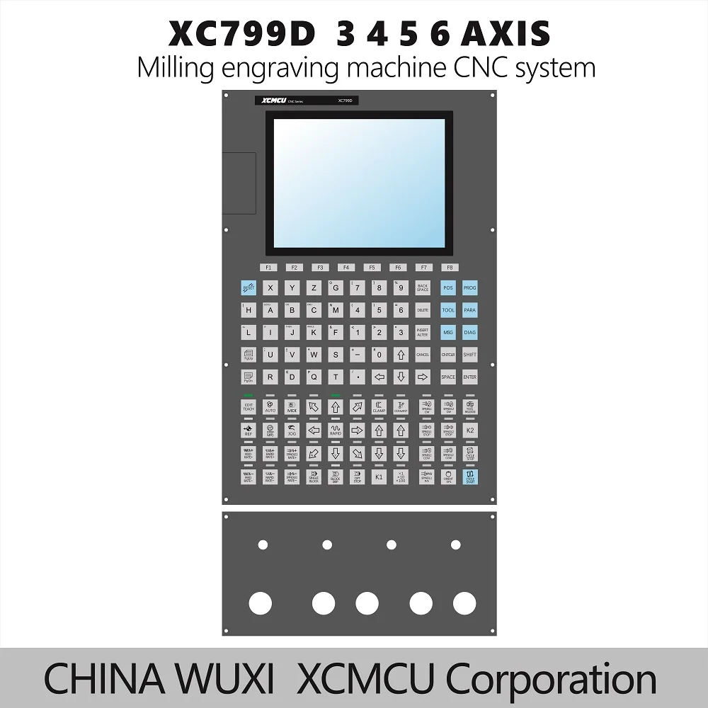 

Контроллер ЧПУ XCMCU XC799D 3/4/5/6 осей