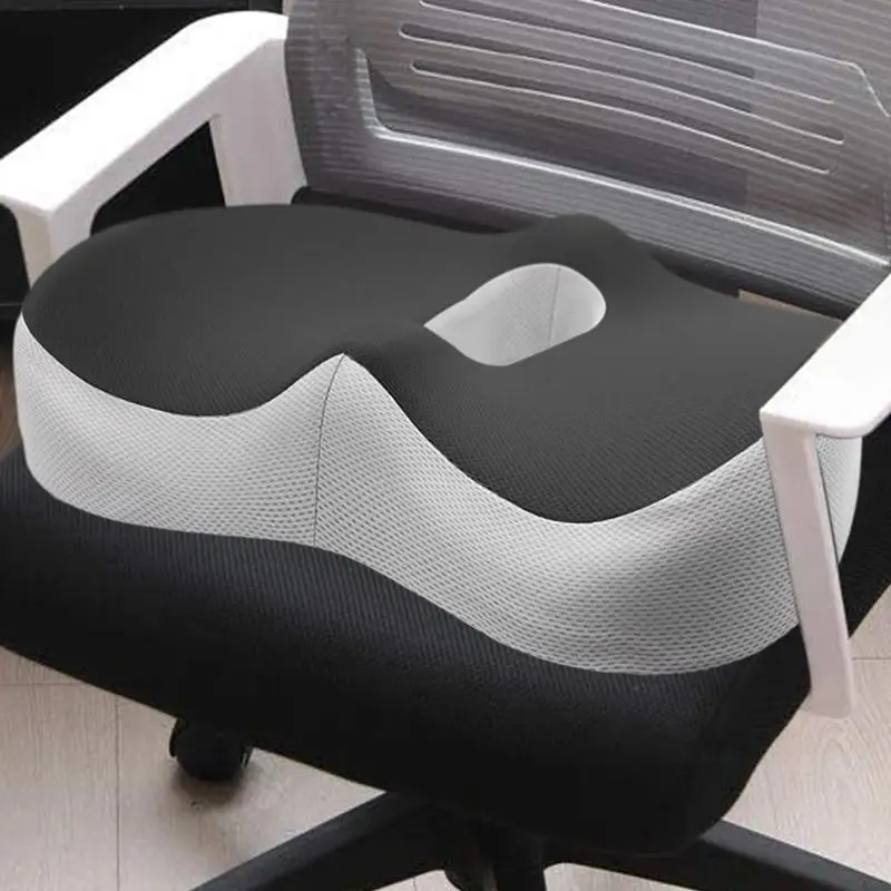 Подушка на сиденье нескользящая настольная мягкая подушка эргономичная стул