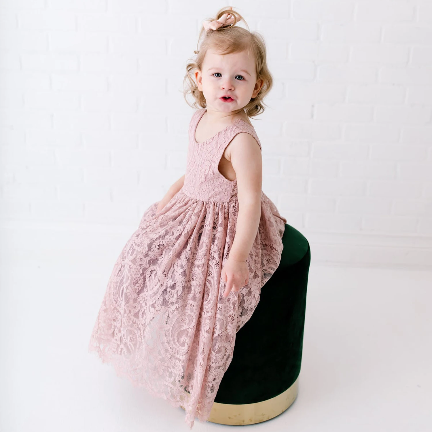 

New Girls Casual Dress for Party Summer Sleeveless Lace Dresses for Children Girl 3-8T Kids Princess Dresses for Encanto Girl