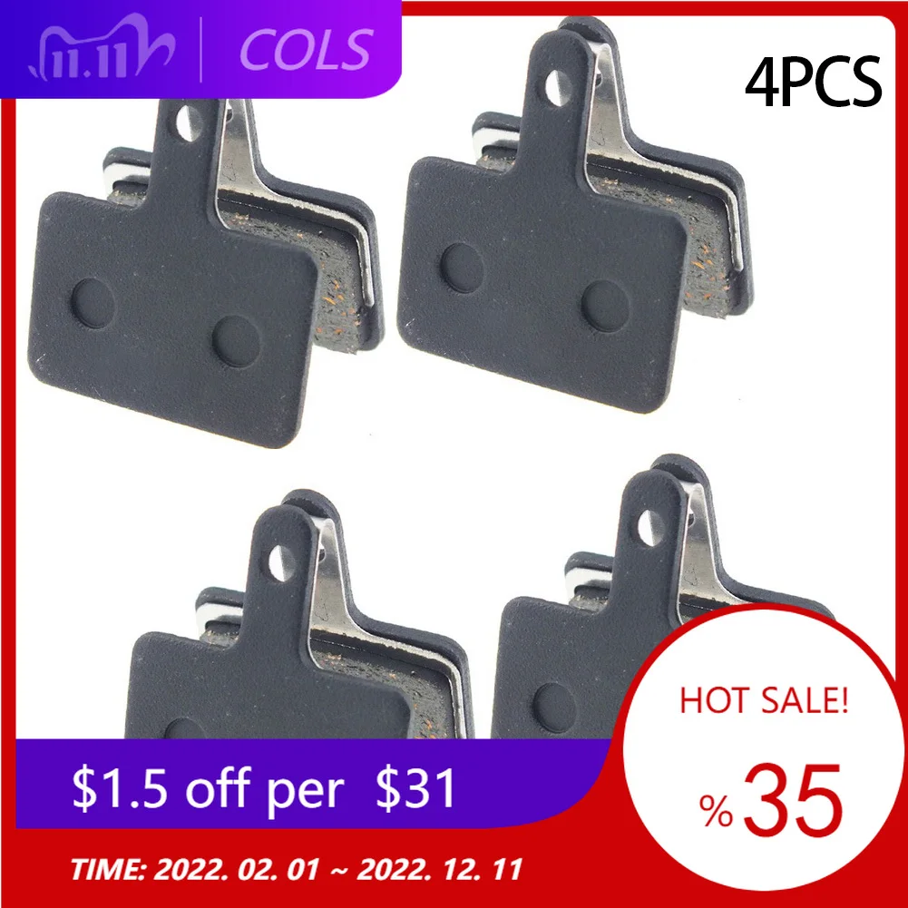 

4 Pairs Disc Brake Pads B01S Resin For Shiman0 BR M315 M355 M375 M395 Winzip M525 M495 M475 M465 C501 Bicycle Accessories