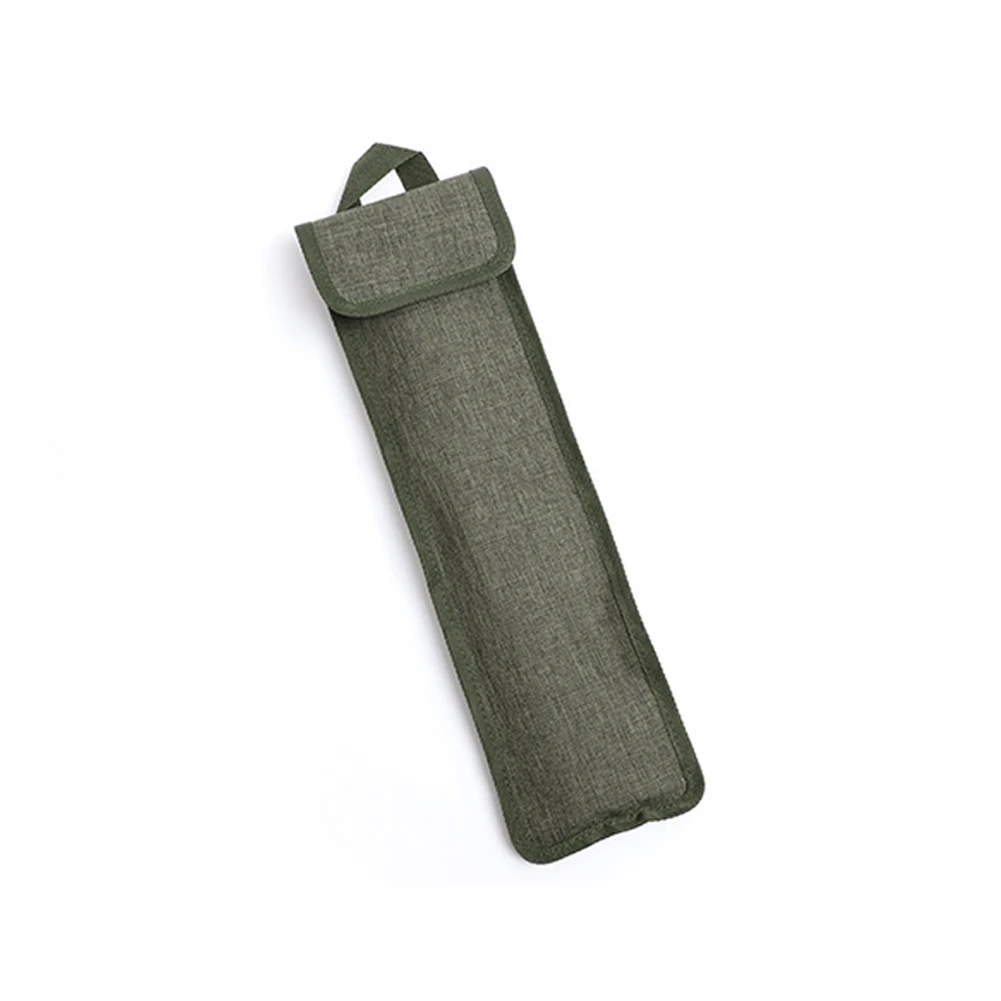 

Ground Nail Storage Bag 40cm 41x12.5cm Gery/Green Hammer Storage Oxford Cloth Tent Pegs Bag For Outdoor Camping