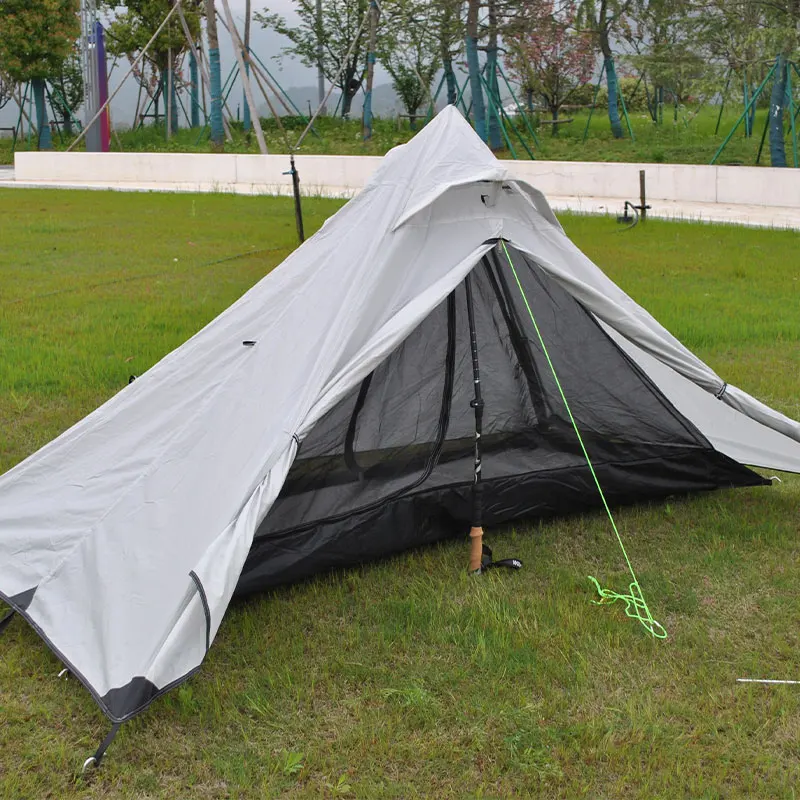 Палатка туристическая на 2 человек водонепроницаемая ветрозащитная палатка без
