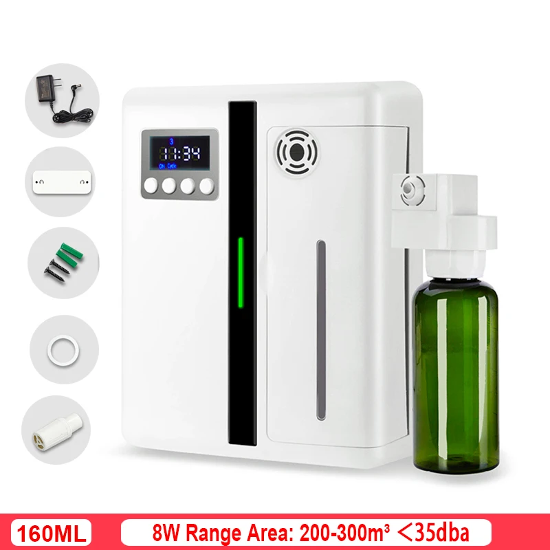 

Эфирное масло для отеля, семейства, диффузор 160 мл, Ароматический диффузор, подходящее масло, ароматический эфирный диффузор, ароматическая функция, таймер, чистый