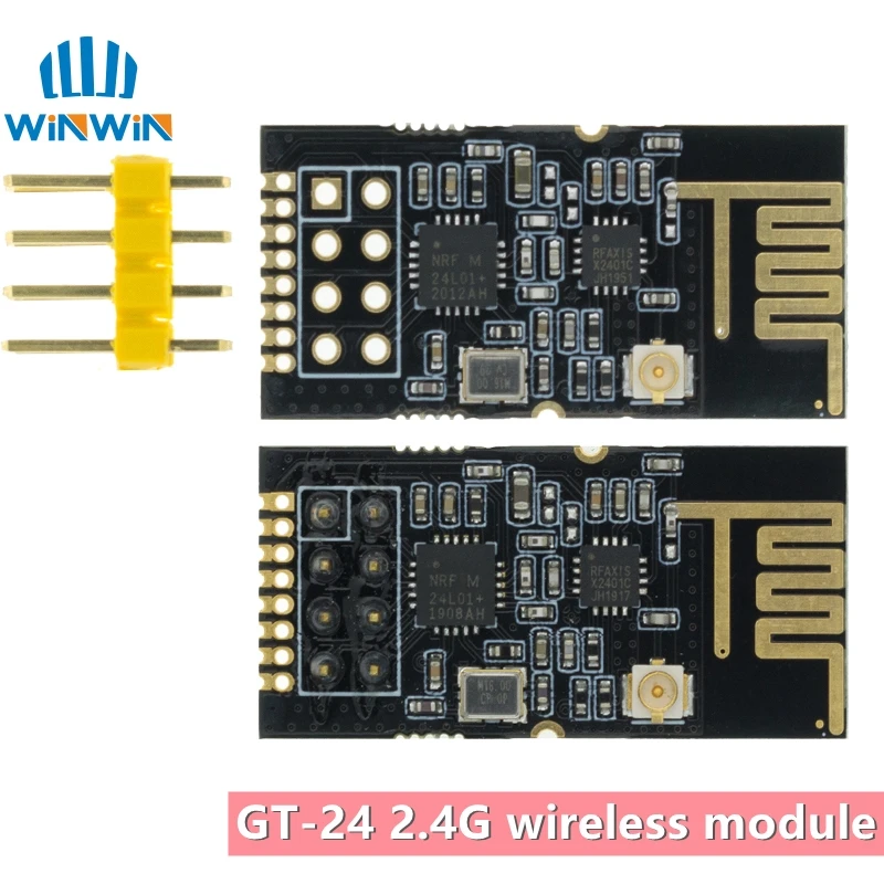 

Беспроводной модуль SMD NRF24L01, дальность 2,4 метров, 1100G, 1100 PA, LNA,