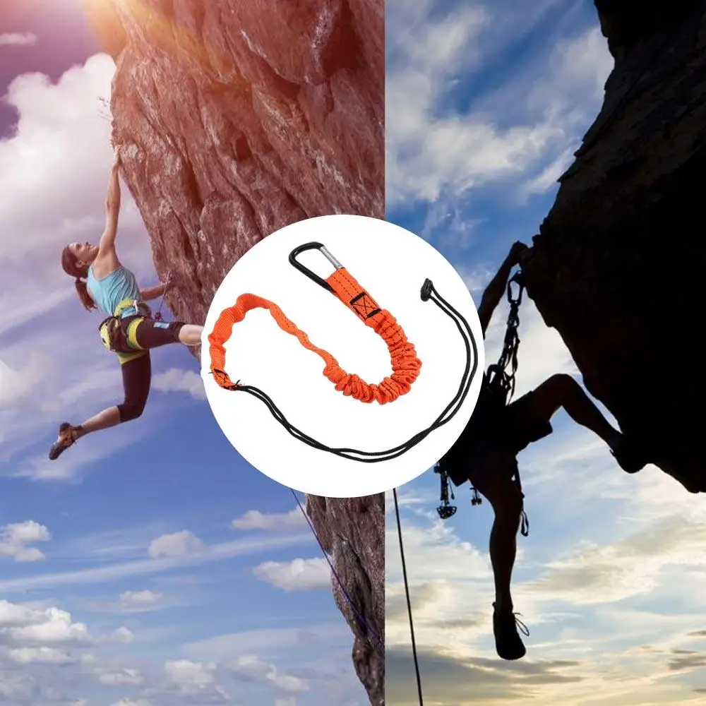 С карабином безопасный банджи-привязь альпинистский рабочий инструмент против