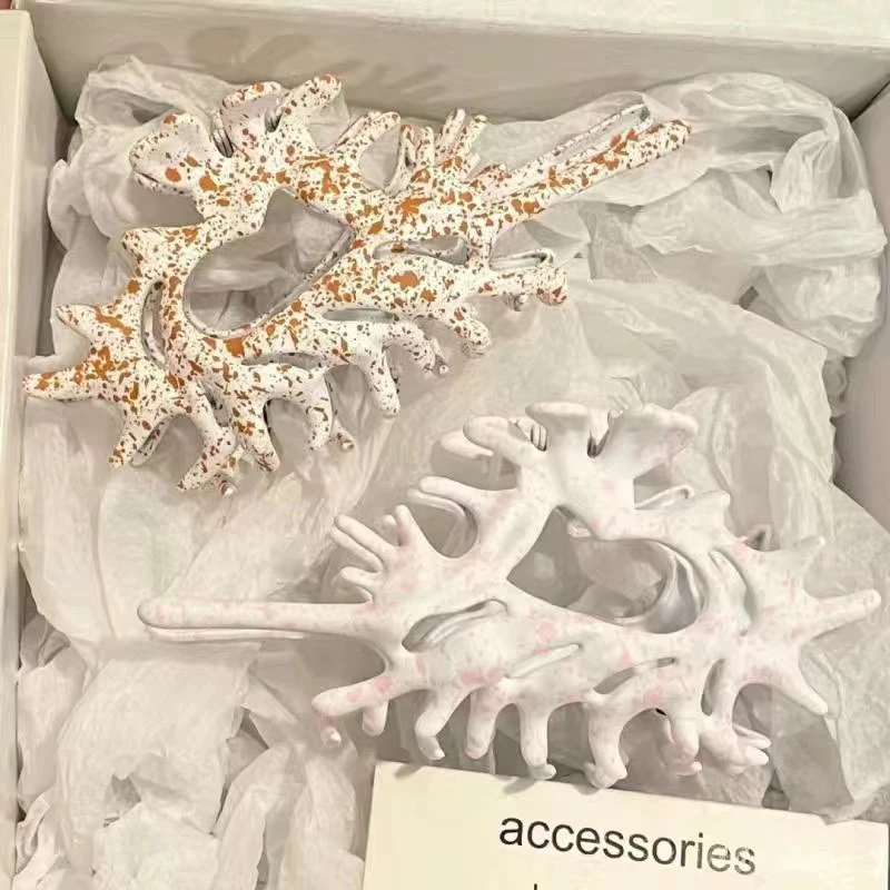 1 шт. новые заколки для волос INS аксессуары розовый синий цвет Жидкий металл