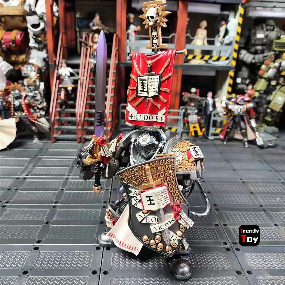 Фото 【Доставка в течение 24 часов】Коллекционная фигурка JOYTOY Warhammer 40K Grey Knights Kaldor Draigo 1/18 №1