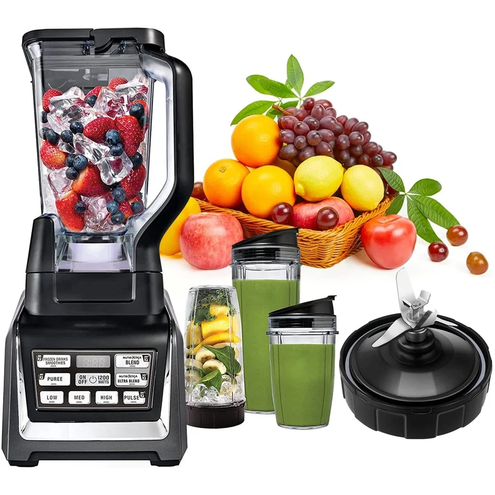 Запасные части для лезвий блендера с 6 ребрами Nutri Ninja 1000 Вт Auto-IQ BL480D BL480 BL480-70 BL480W-70