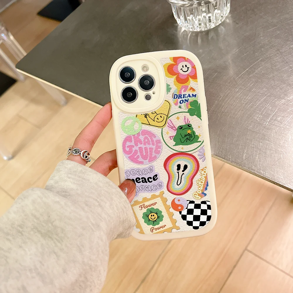 Мягкий силиконовый чехол из искусственной кожи для IPhone 11 12 13 14 15 Plus Pro Max