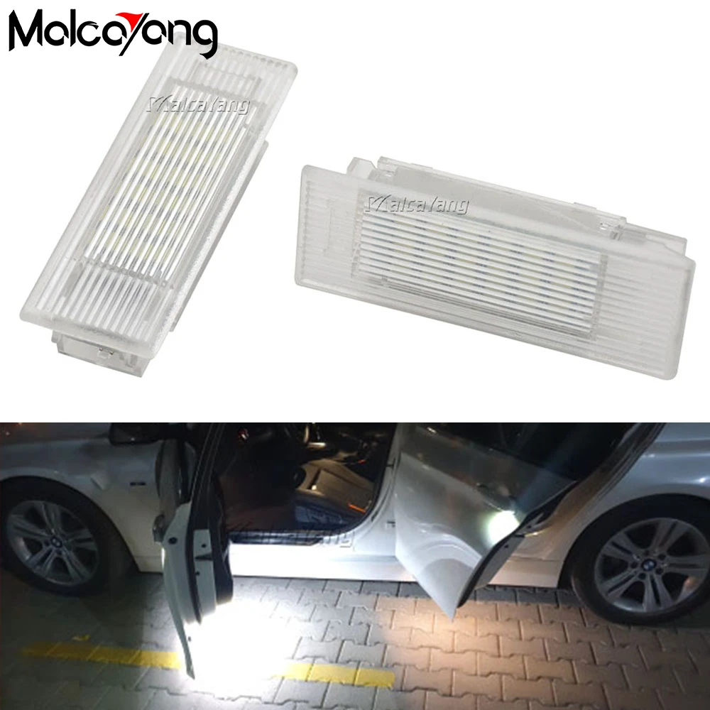 

New For BMW F20 F21 F30 F31 F34 F32 F10 F11 F07 F01 X5 X1 X4 I3 LED Door Courtesy Footwell Light Luggage Trunk Glove Box Lamp