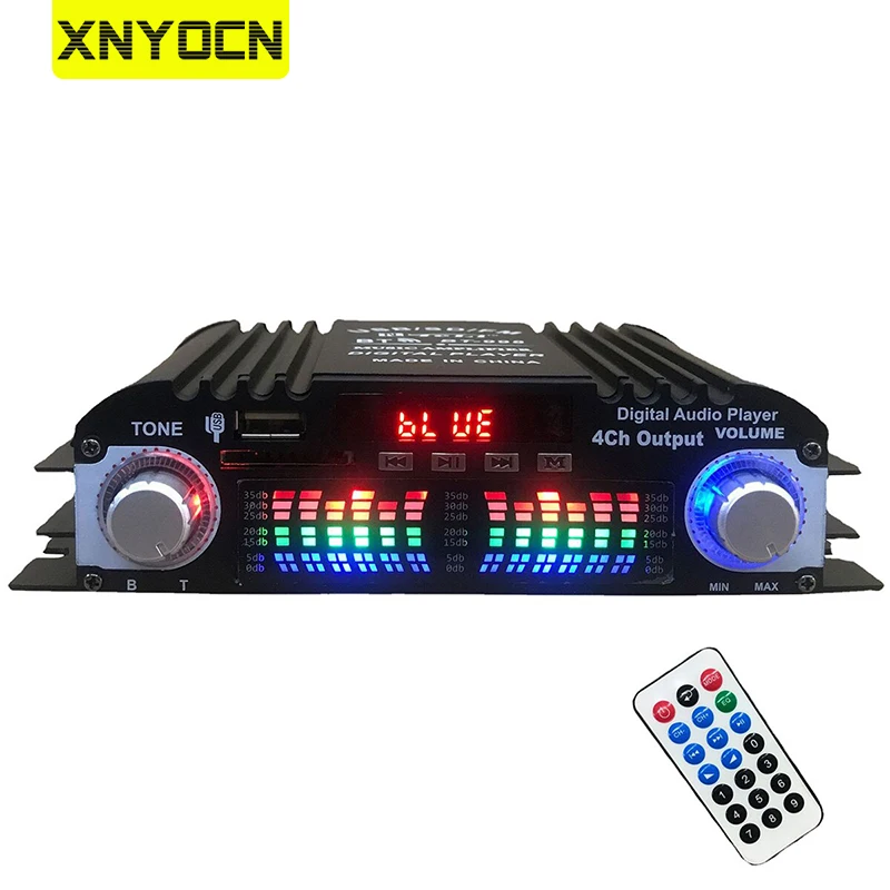 

Усилитель звука Xnyocn 1600 Вт с поддержкой Bluetooth