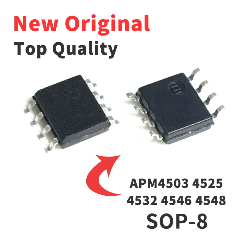 

Чип APM4503 4525 4532 4546 4548 A D K GM KC TR AKC GEH TRG TRL SOP-8, 10 шт., новый оригинальный чип IC