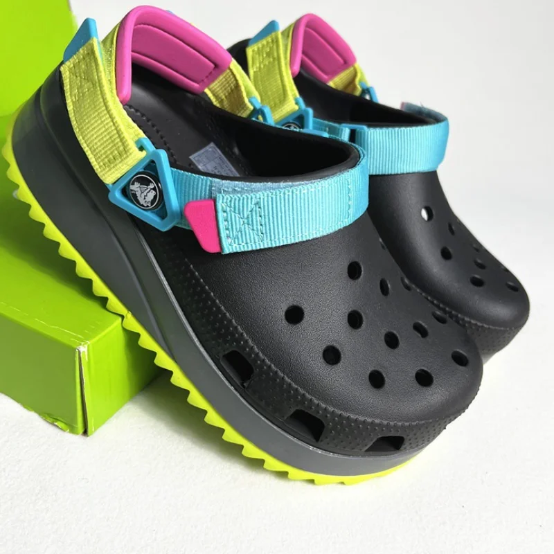 Классические сабо Crocs унисекс для взрослых тапочки увеличения роста обувь на