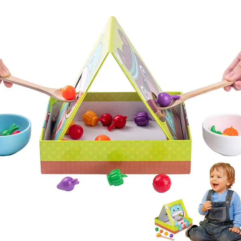 

Montessori Feeding Toys Wonderful Educational Kindergarten Enlightenment Simulation Feeding Game Enlightenment Early Educational